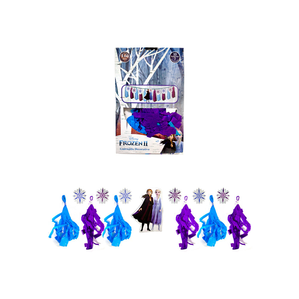Guirnalda pompones Frozen 1pqt