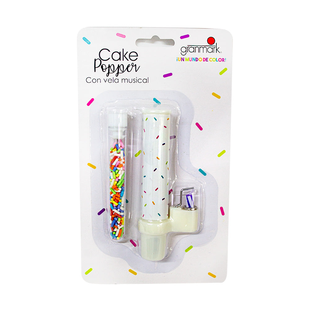 Cake Popper con vela musical 1pza