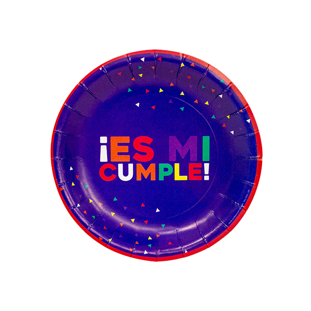 Plato pastelero ¡Es mi cumple!
