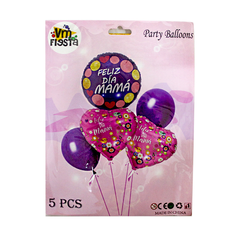 Kit Globos Feliz DÍA Mamá 1pz