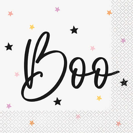 Servilleta Halloween "BOO" 1PQT