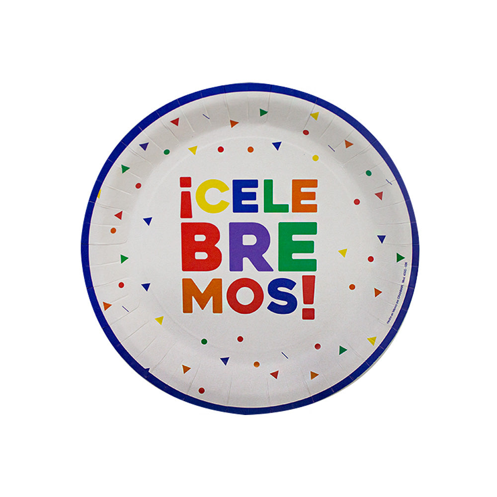Plato ¡Celebremos! 1pqt