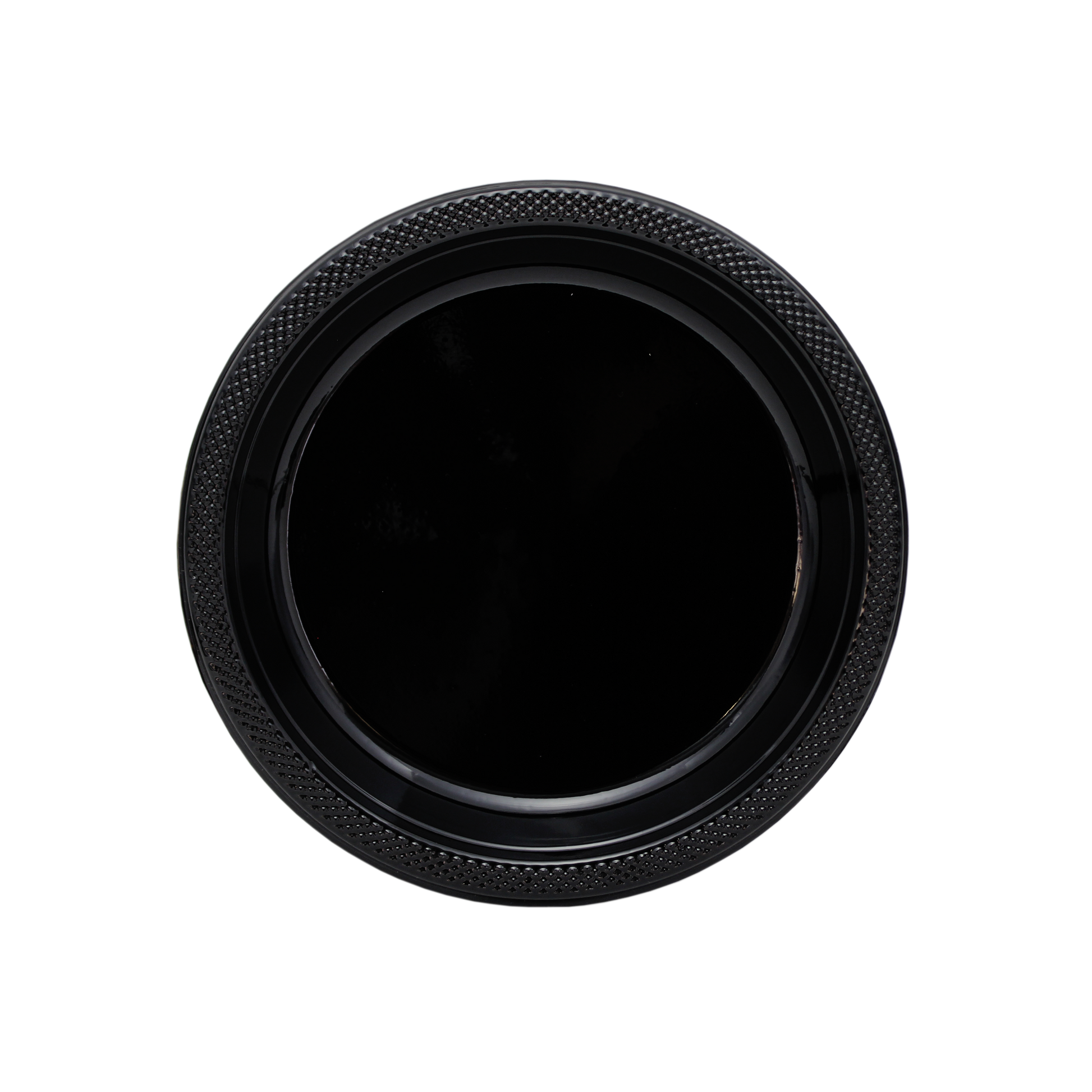 Plato pastelero Negro  c/20 1pq