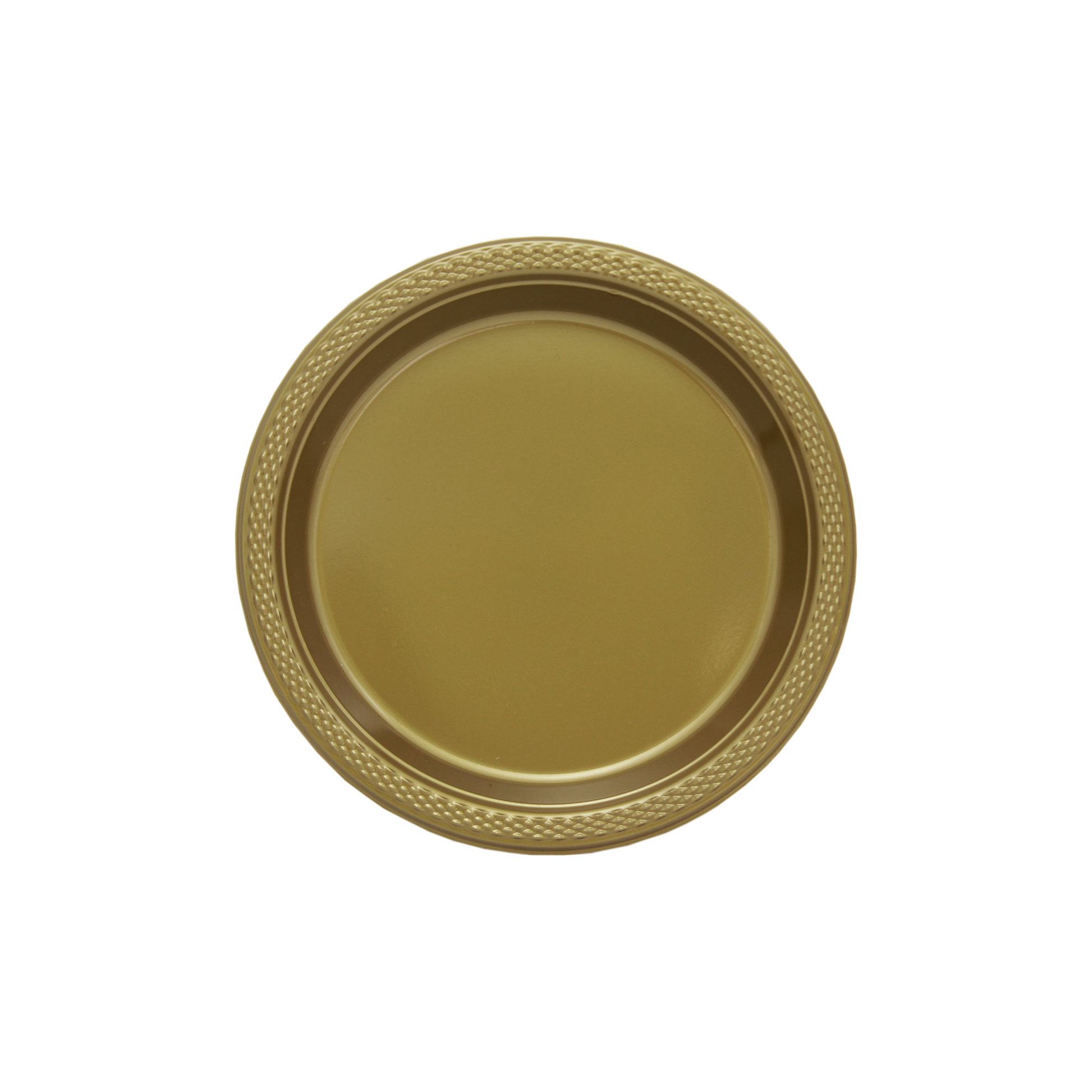 Plato pastelero Dorado  c/20 1pq