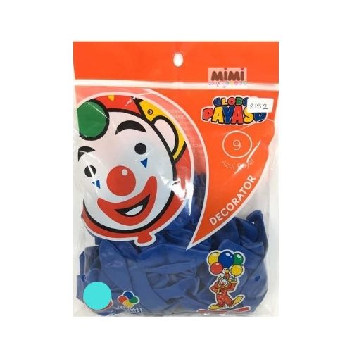 Globo de Látex 9 Azul Royal 1Pqt