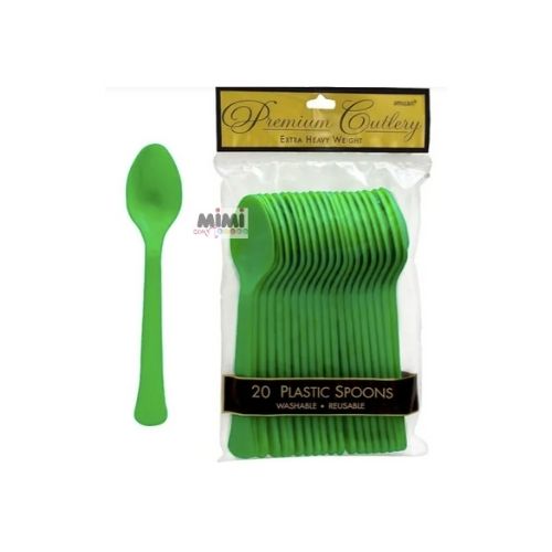 Cuchara c. Verde Bandera 1pq