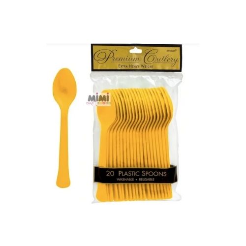 Cuchara c. Amarillo 1pq