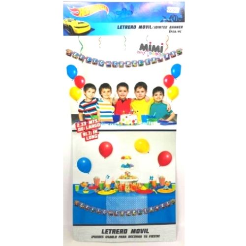 Letrero de HotWheels 1Pqt