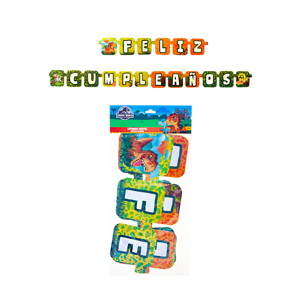 Letrero móvil Dino World