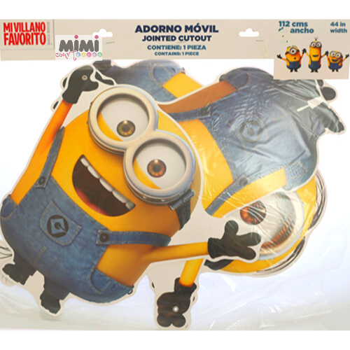 Adorno Móvil Minions 1Pqt