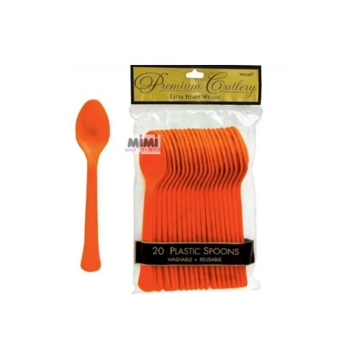 Cuchara c. Naranja 1pq