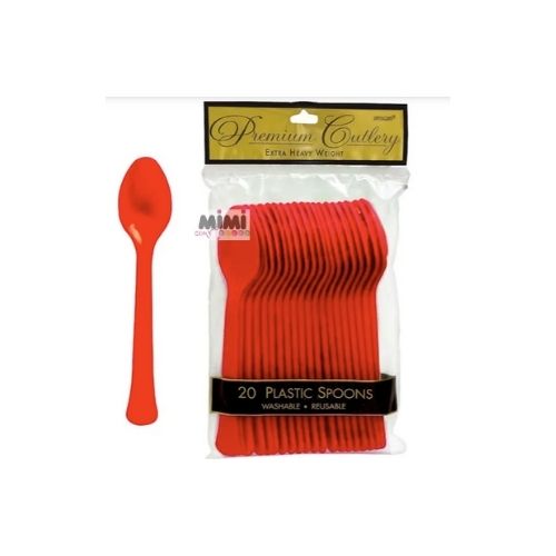 Cuchara c. Rojo 1pq