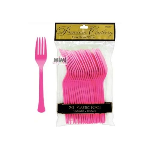 Tenedores c. Magenta 1pq