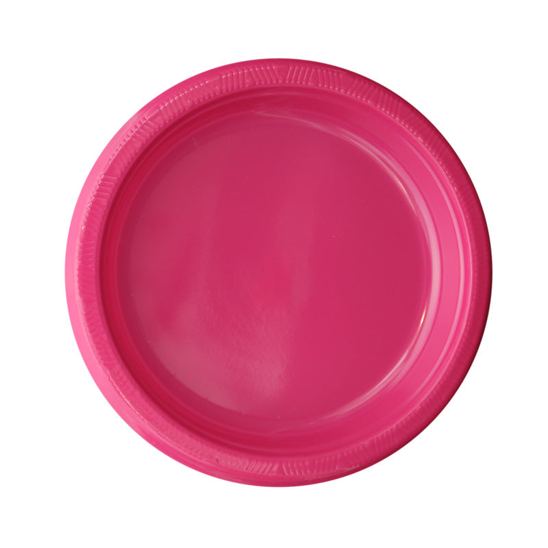 Plato comida Magenta c/20 1pq