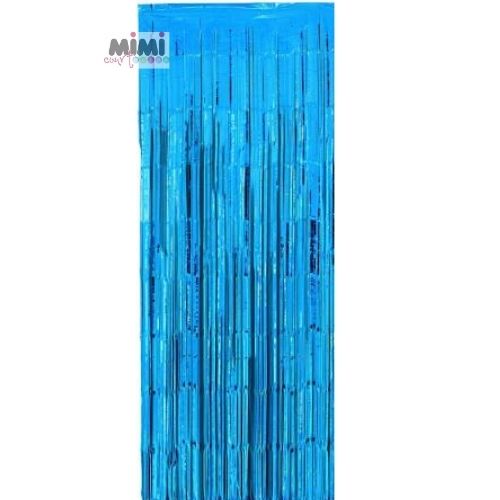 Cortina Metalica color Azul Caribe  1Pza
