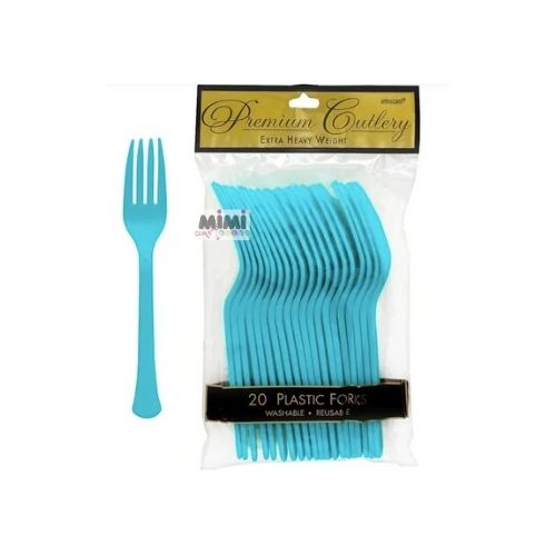 Tenedores c. Azul Caribe 1pq