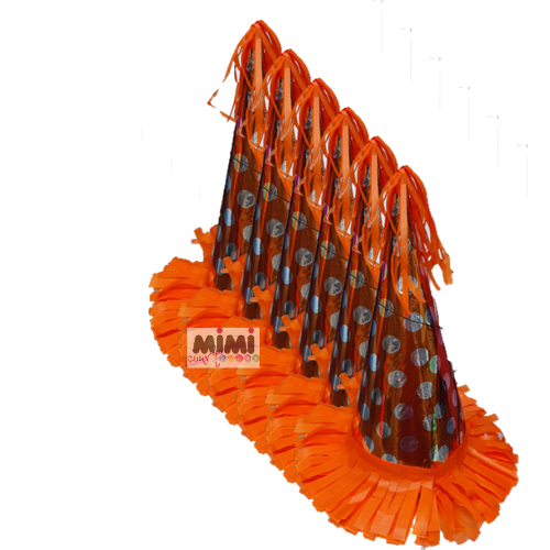 Gorros color Naranja 1Pqt