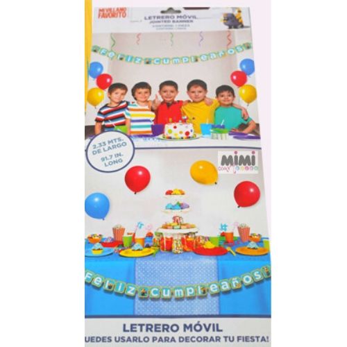 Letrero de Minions 1Pqt