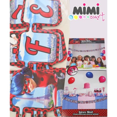 Letrero de  Lady Bug  1Pqt