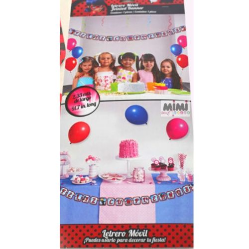 Letrero de  Lady Bug  1Pqt