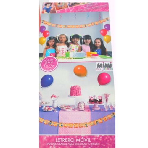 Letrero de Blanca Nieves 1Pqt