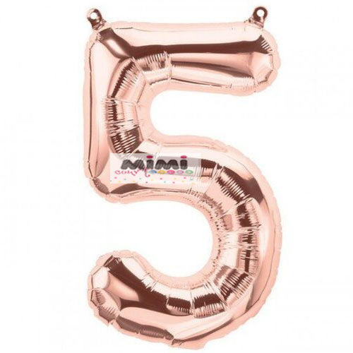 Número 5 Rose gold