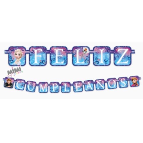 Letrero de Frozen 1Pqt