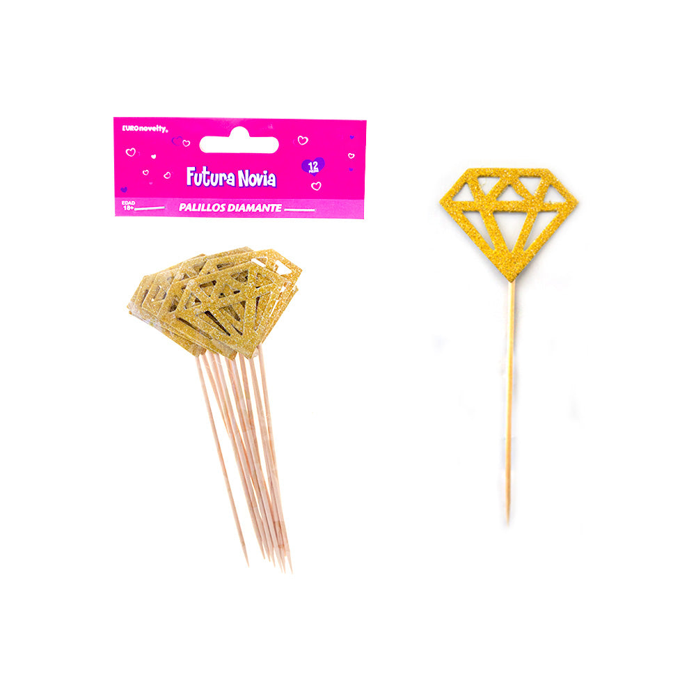 Palillos decorativos Diamante