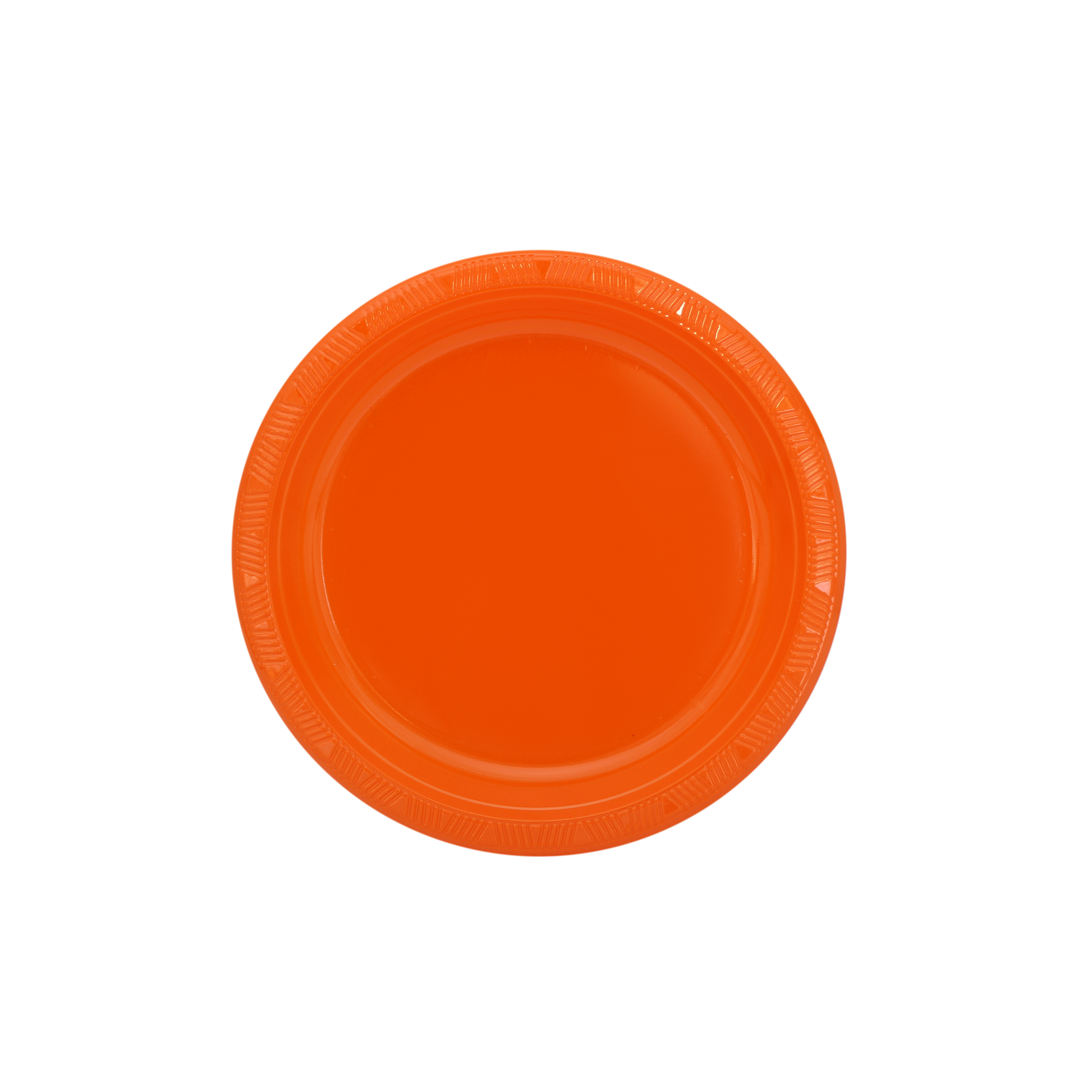 Plato pastelero Naranja  c/20 1pq