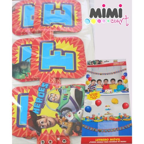 Letrero de Toy Story 1Pqt