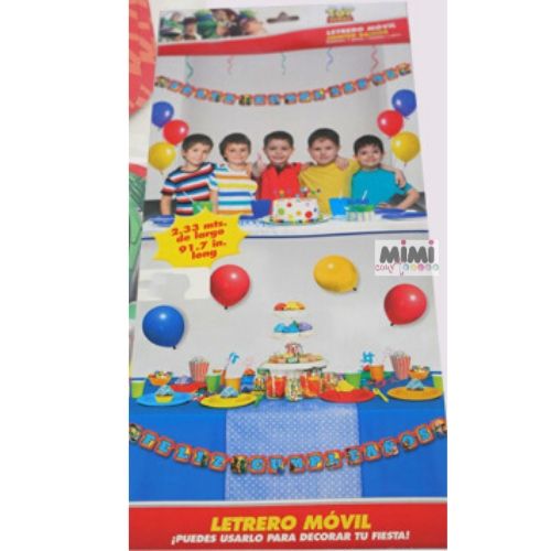 Letrero de Toy Story 1Pqt