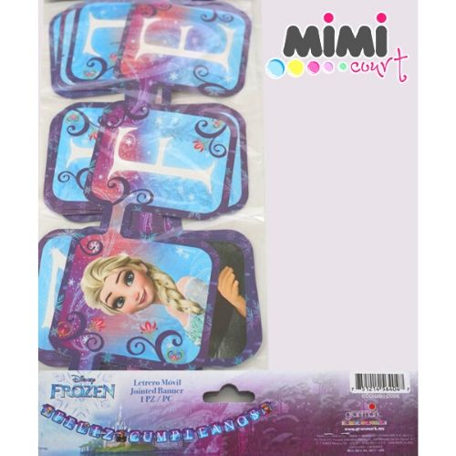 Letrero de Frozen 1Pqt