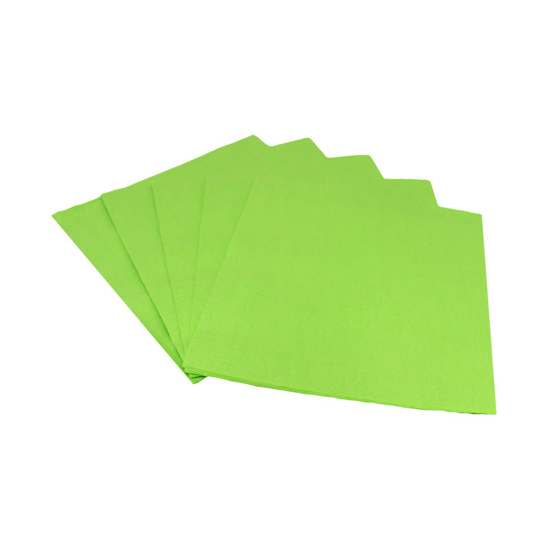 Servilleta cóctel c. Verde Kiwi c/50 1pq