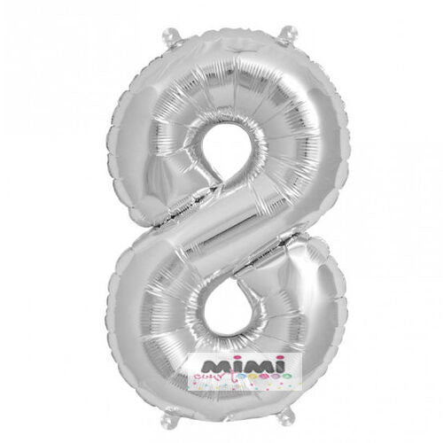 Número 8 Plateado