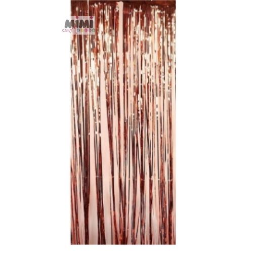 Cortina Metalica color Rose Gold 1Pza