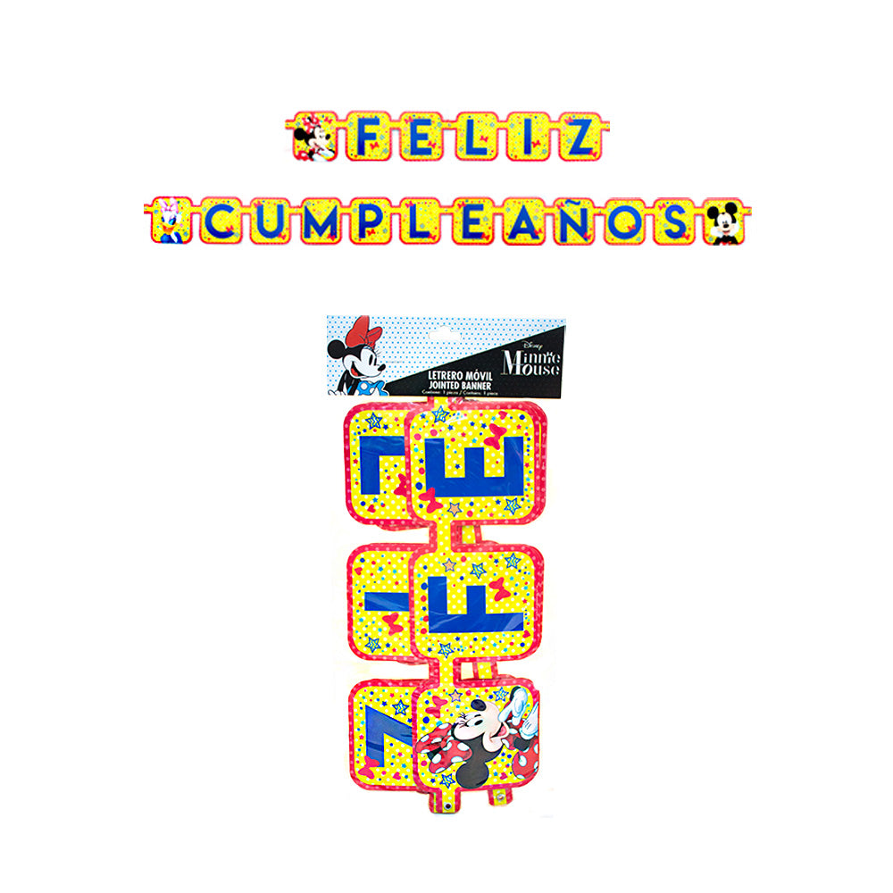 Letrero móvil Minnie