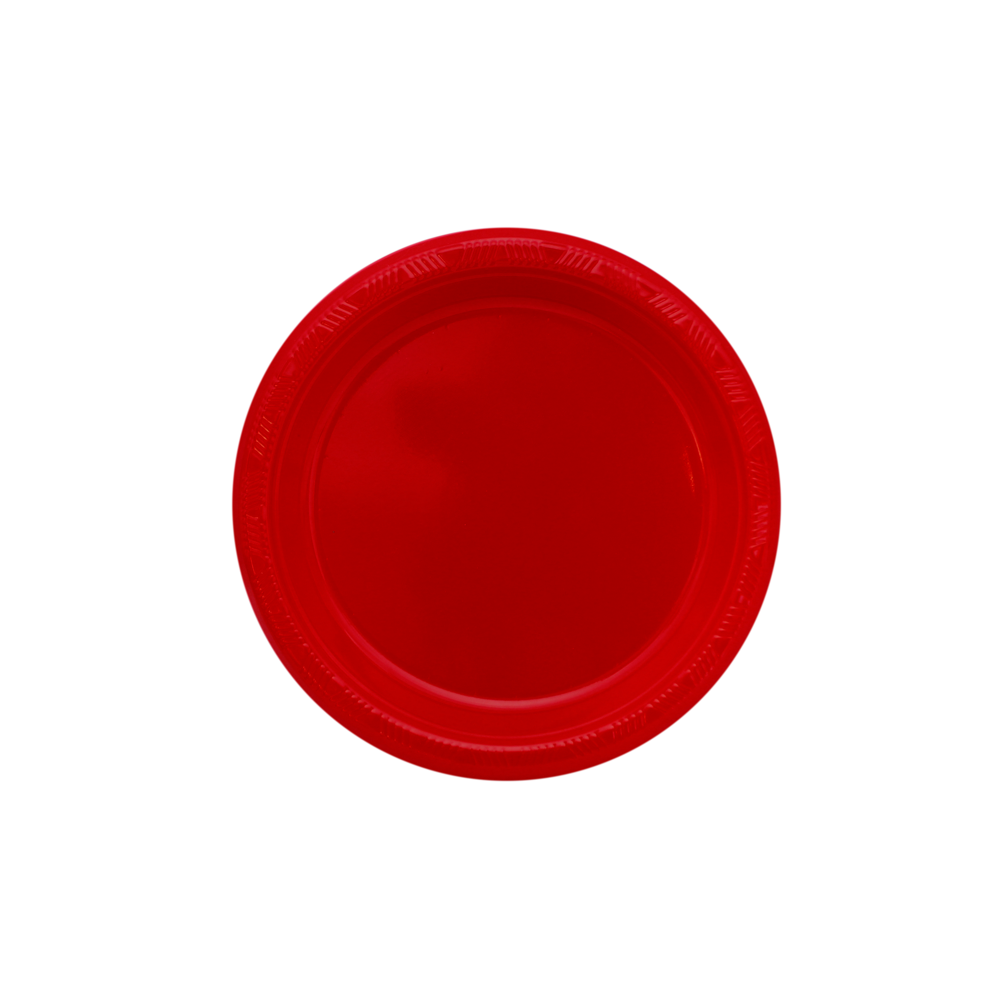Plato pastelero Rojo  c/20 1pq