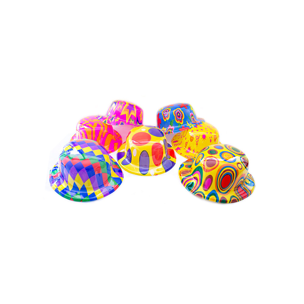 Sombrero Bombín figuras c/6 1pqt