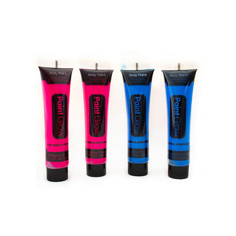 Pintura neón Rosa/Azul 1pza