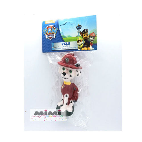Vela figura de Marshall 1Pza