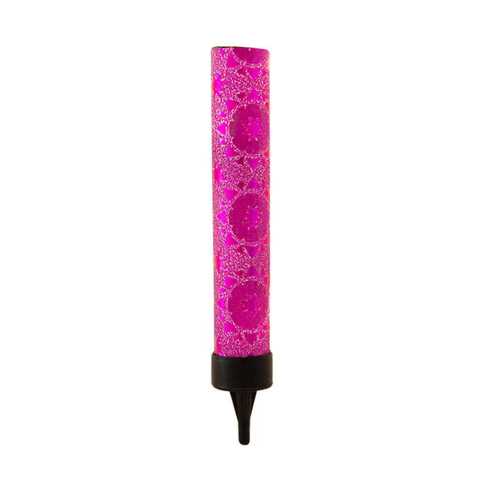 Vela pirotécnica Rosa
