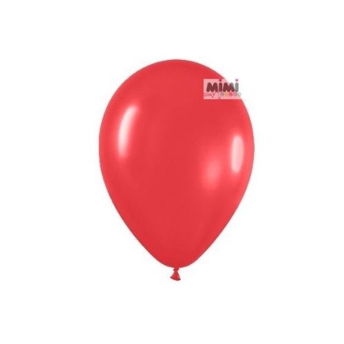 Globo de Látex 7 Rojo Cereza 1Pqt