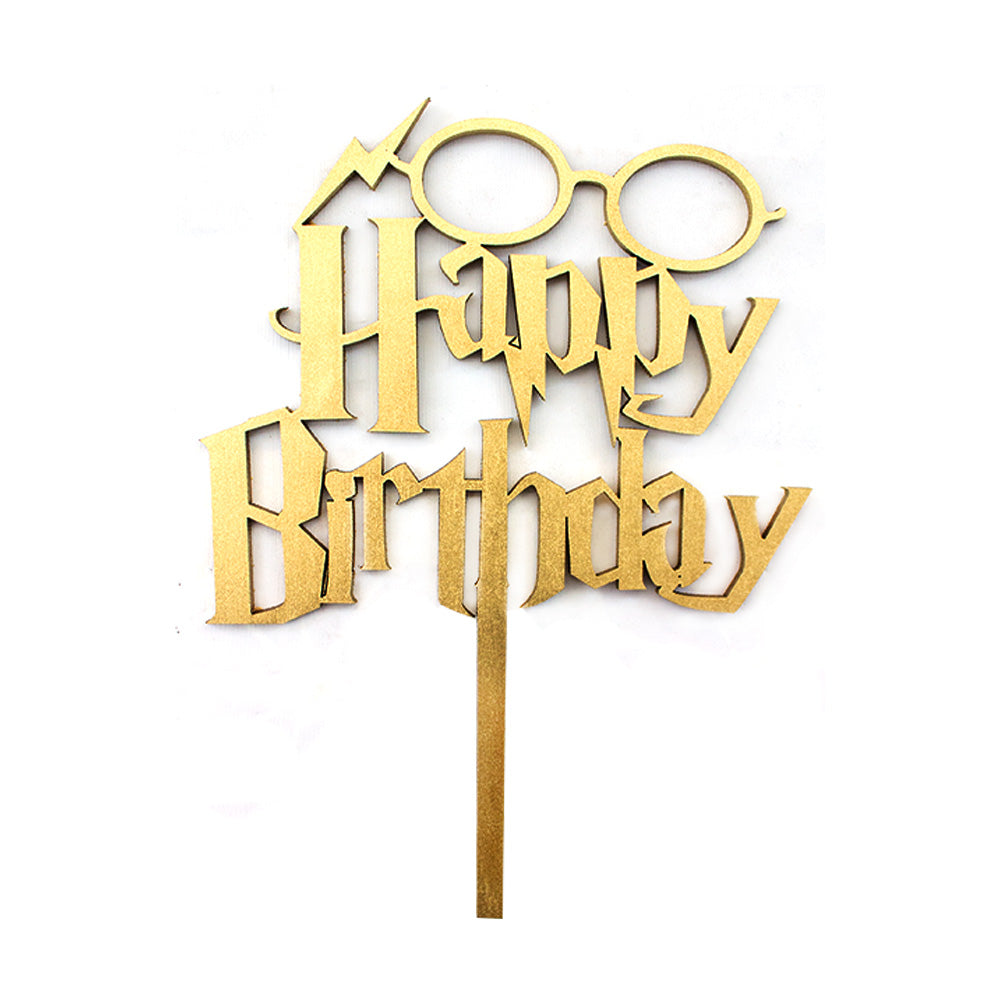 Cake Topper Happy B. harry potter