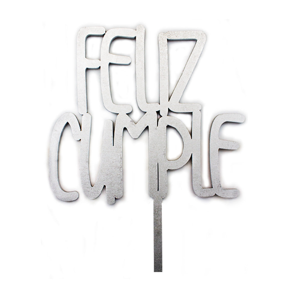 Cake Topper Feliz Cumple