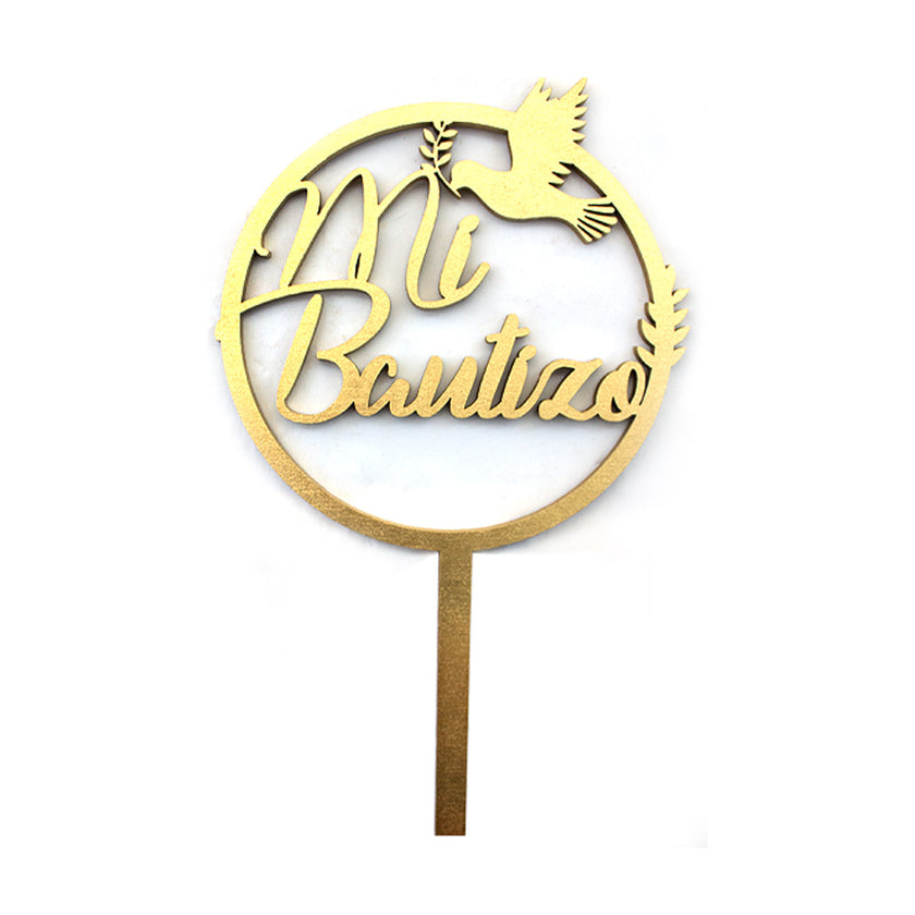 Cake Topper Mi Bautizo