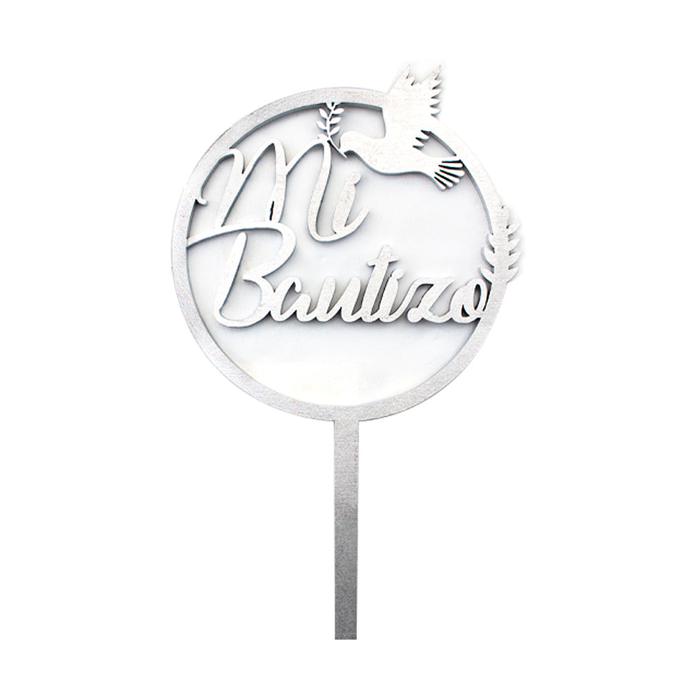 Cake Topper Mi Bautizo
