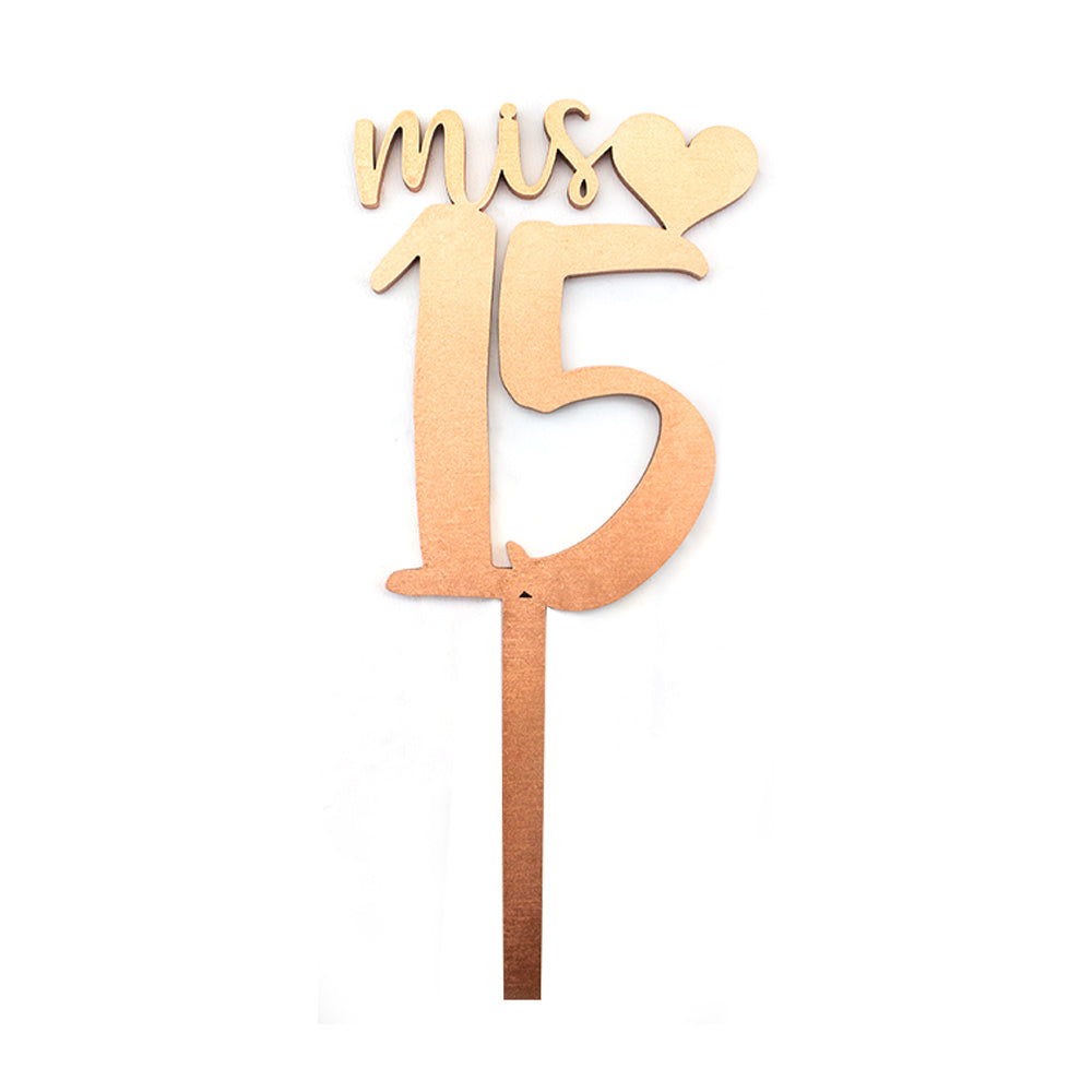 Cake Topper Mis 15